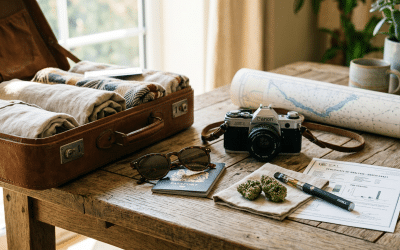 Reisen mit CBD-Produkten – CBD im Koffer